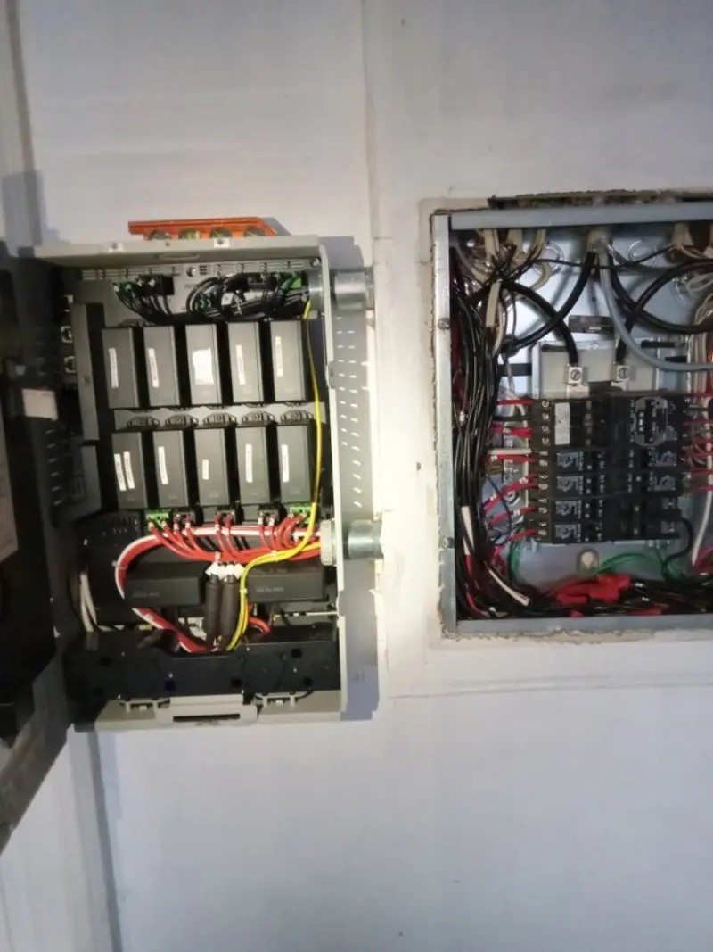 Electrical panel upgrade completed for Carbon Monoxide Detector Installation in Glasgow